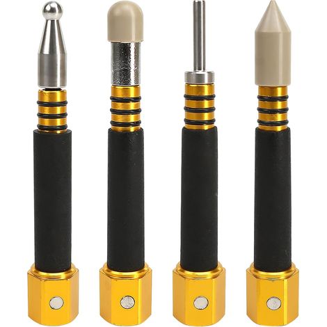 Kit d'outils PDR 4 pièces, outil de retrait de tarauds VIP en forme de stylo, kit d'outils portable et détachable, adapté au débosselage et à la réparation automobile sans peinture. (1/3)