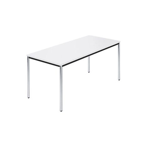 Mesa rectangular tubo redondo cromado A x P 1600 x 800 mm (1/4)