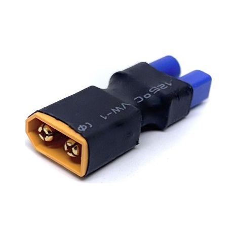 Adapter - EC3 (F) to XT60 (M) - Compact Version