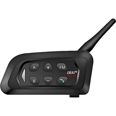 Interfono Bluetooth per casco da moto, supporta 4 persone, design impermeabile, 1 pezzo V4 PLUS (1/2)