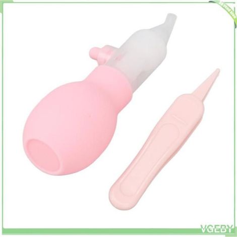 Fafeicy aspirateur nasal en silicone Aspirateur Nasal Pour Bébé Nettoyage Du Nez Soft Silicone Tip Manuel parapharmacie orthese (1/5)