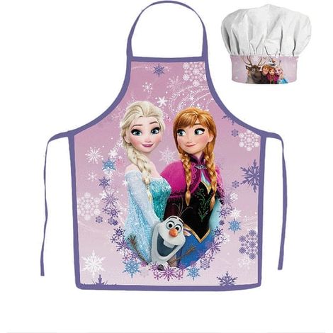 Ensemble de 2 tabliers pour enfants Disney La Reine des Neiges Frosted