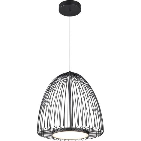 Suspension, Suspension LED Smart en métal noir Mantra Noir en Metal, MANTRA (1/5)