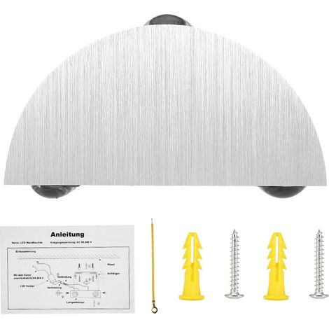 Applique De Pared - 3 W - 3 Led - Color Luz Blanco Cálido - 85-266 V - Para Dormitorio Bar Cafetería Restaurante - 1 Unidad (1/5)