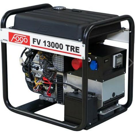 FOGO GENERATOR PRZENOŚNY FV 13000 TRE 10 kW 400V/230V, STAB.NAP, SILNIK BRIGGS