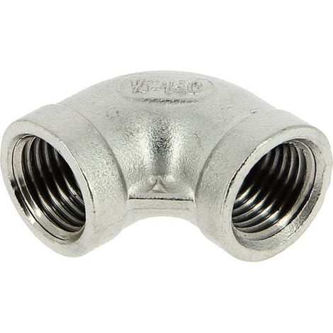 Coude 90° inox égal Femelle 1/4"
