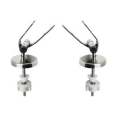 KIT CERNIERE INOX PASSANTE MOD. S01
