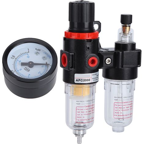 Les filtres pour compresseurs d'outils pneumatiques sont combinables à volonté. Filtres pneumatiques haute précision résistants à la corrosion (1/5)