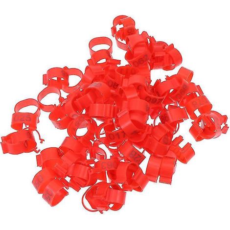1 jeu d'anneaux pour pattes de volaille (1/3)