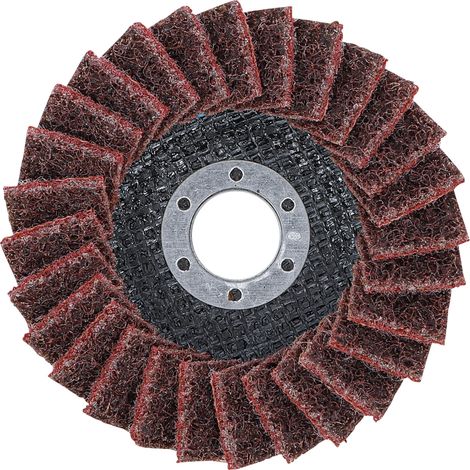 BGS  Disco  de  lija  de  láminas  no  tejidas  Ø  115  mm  Grano  120  -  74473 (1/4)