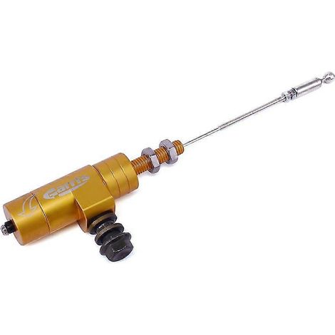 Système de maître-cylindre d'embrayage hydraulique universel M10 pour moto avec flexible de frein de 1200 mm et tuyau d'huile pour pit bike/dirt bike - or (1/5)