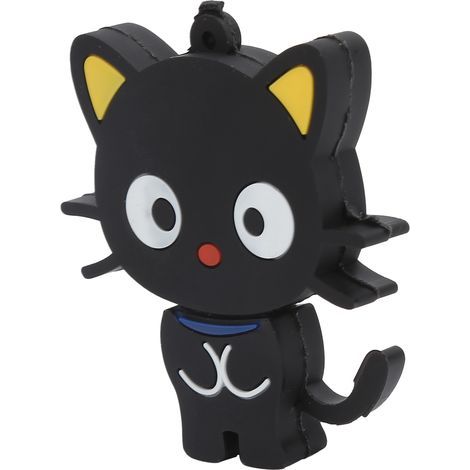 Clé USB 2.0 en forme de chat, universelle, design dessin animé, mignonne et pratique, 64 Go