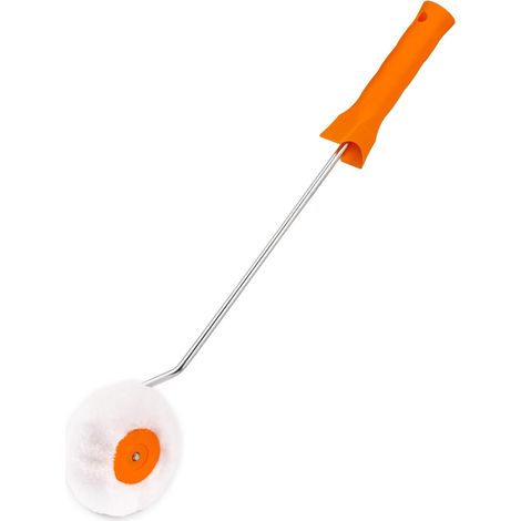 Eckrolle mit Halterung – Innenrolle – Mikrofaser für Dispersions-, Latex- und Acrylfarben – Eckrolle (1/3)