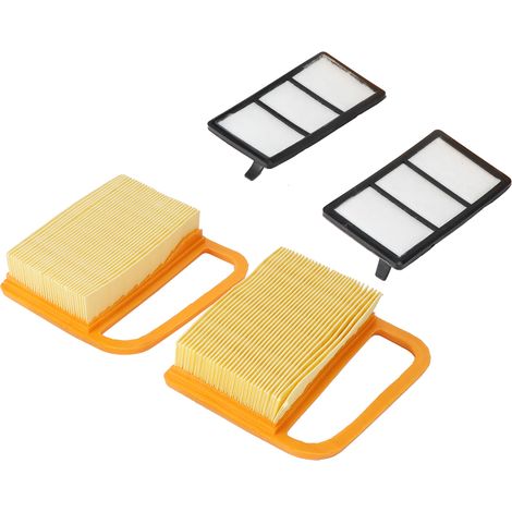 Élément de filtre à air de carburateur, nettoyant pour filtre à air, accessoires pour tondeuses à gazon compatibles avec : Stihl TS410 / TS420 / TS480i / TS500i (1/5)