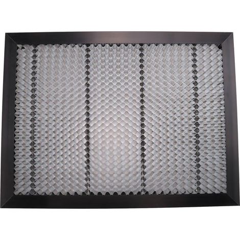 Adatto per accessori per apparecchiature laser - piano di lavoro a nido d'ape, accessori per macchine per incisione e taglio laser CO2 (300 x 400 x 22 mm)