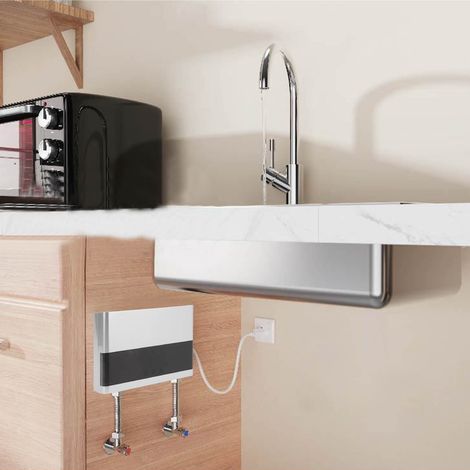Scaldabagno elettrico istantaneo da 6000 W - Elettrodomestico per cucina e bagno (1/4)