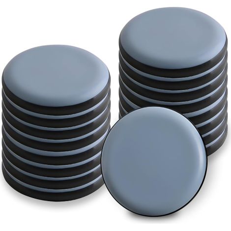 Meubles Lourds et Chaises Ronds 20 mm Auto Adhésifs Protege Pied de Table Cale Meuble Sol Lisse Parquet Carrelage Réduction Bruit (1/5)