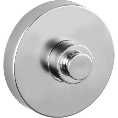 WENKO Vacuum-Loc  Adapter Premium/Classic/Style, Befestigen ohne bohren, Silber gl nzend, Kunststoff chrom