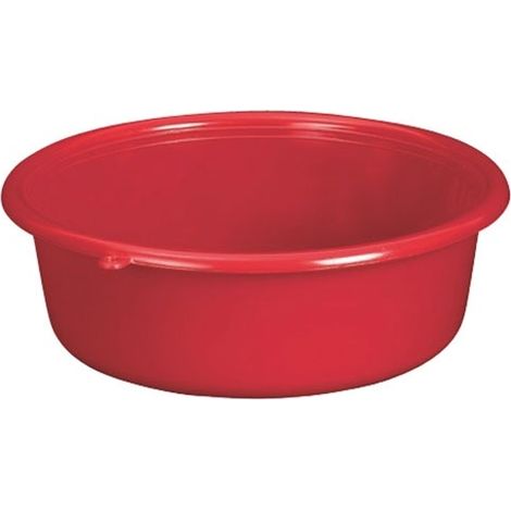 Cuvette Ronde D21x6cm 1.5l Rouge - Aluminium Et Plastiq