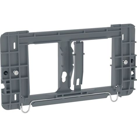 Cadre de montage Geberit 240068001 pour plaque de commande WC – Finition noire – Installation murale – Dimensions adaptées (1/4)