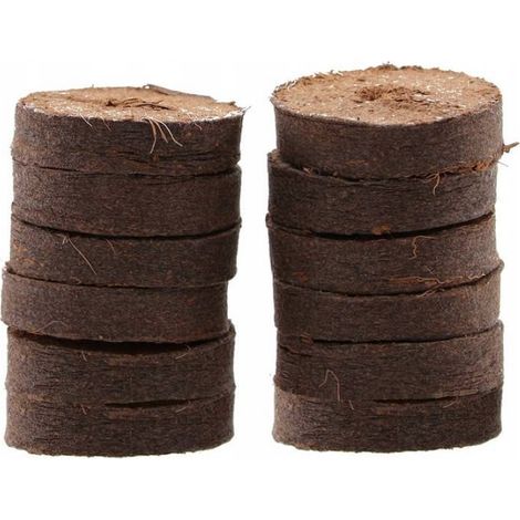 Set mit 20 GardenLine Kokosnuss-Keimscheiben