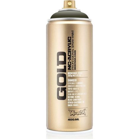 Bombe de peinture - Gold - Acrylique - Manila dark - CL6420 - 400ml - Montana Cans