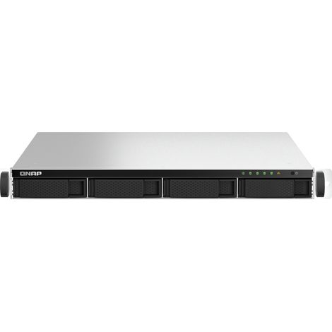 QNAP Bastidor (1U) Ethernet Negro