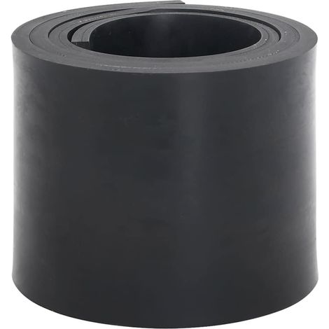 Schwarze Gummikante – 1 Stück – Strapazierfähiges Material – Boden- und Schildschutz – Für Schneepflug und Schneeschieber – 180 x 15 x 1 cm (1/5)