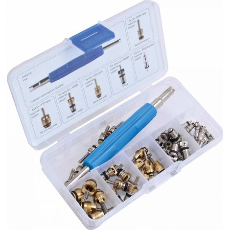 Jeu de 41 valves de climatisation R12 R134a