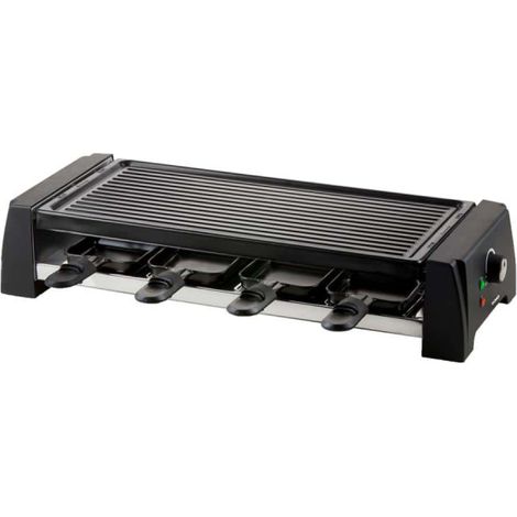 DOMO DO9189G Appareil a raclette 8 personnes - Noir (1/5)