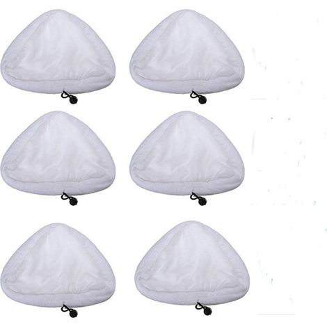 Set di 6 pezzi per scopa a vapore regolabile Shark in tessuto microfibra, accessori per testina di scopa Shark H20 X5 S302 S001