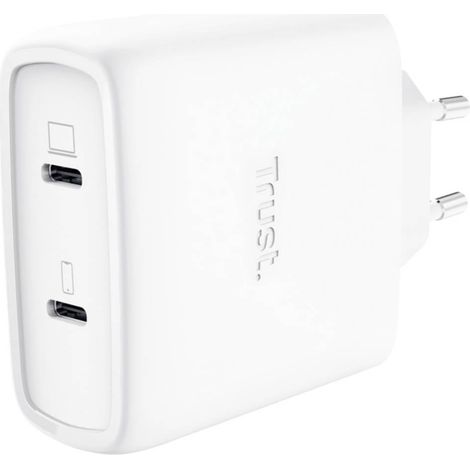 Trust Caricatore USB 65 W Bianco (1/3)