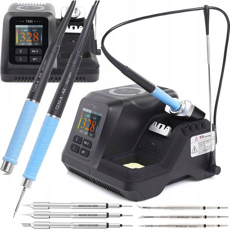 Aixun T320 200W stock 210 + 3 puntas + stock 245 + 3 puntas