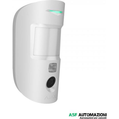 Ajax MotionCam HDR Jeweller Sensore PIR con Foto-verifica HDR Bianco – Cod. 117744.307.WH1