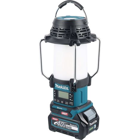 Makita – Radio lanterne LED XGT – Bluetooth DAB/DAB+/FM – Écran LCD rétroéclairé – Autonomie 10h – Port USB – MR009GZ