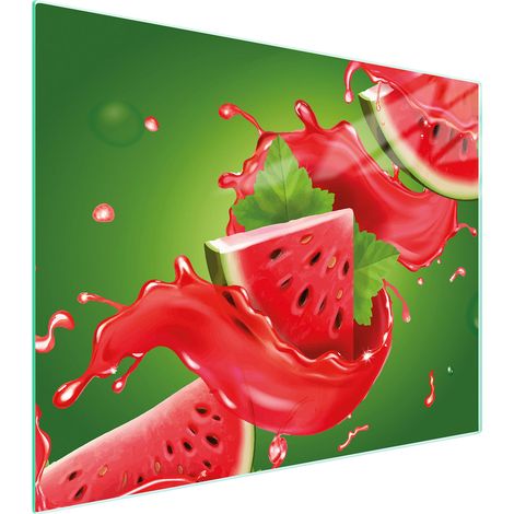 Glasschneidebrett 52x40 Wassermelone (1/5)