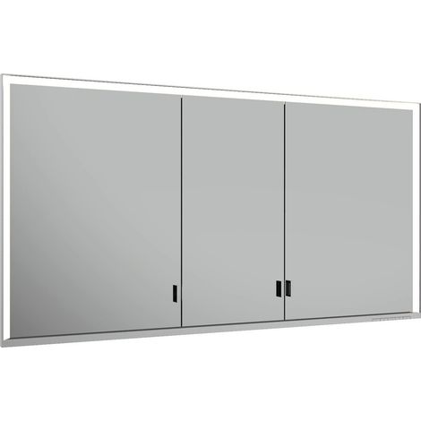 KEUCO Royal Lumos armario con espejo de pared 3 puertas, puerta