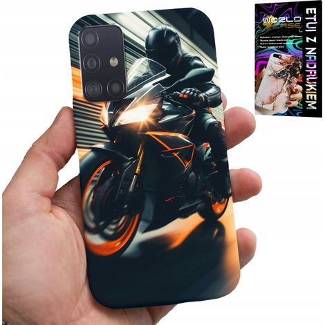 Custodia per Samsung Galaxy M31S - motocicletta con ventola + vetro (1/5)