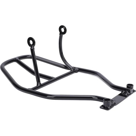Barre de Protection Contre Les Chutes de Moto, Construction en Fer Solide, Barre de Protection Inférieure pour Autoroute Monkey Z50 Z50R, Minimise Les Coups et Les Rayures du (1/4)