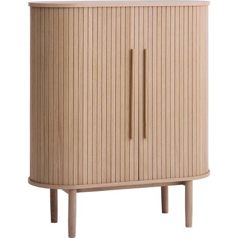Selsey Meta - Buffet haut - 100 cm - Chêne blanchi (1/5)