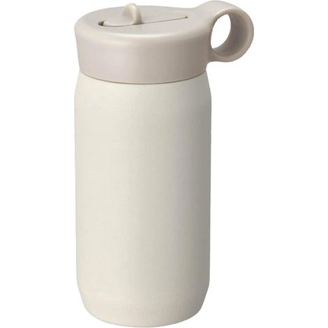 Botella isotérmica de acero inoxidable de 350 ml - Termo - 350 ml - Acero inoxidable - Cámara de enfriamiento extraíble - Mantiene las bebidas calientes durante 12 horas y frías durante 24 horas. (1/5)