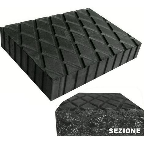 TAMPONI TAMPONE GOMMA PONTE SOLLEVATORE OFFICINA OMCN RAVAGLIOLI WERTHER 50 MM XI