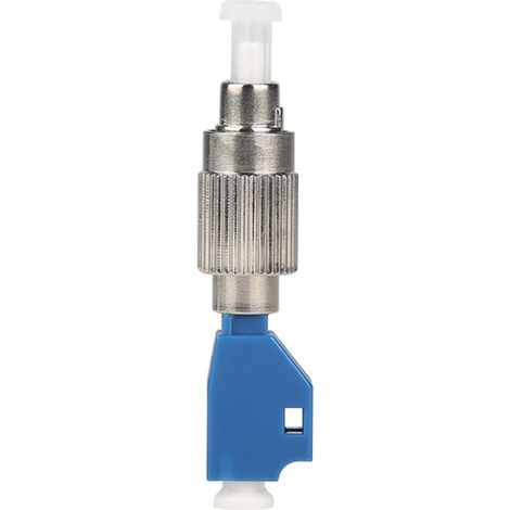 Fiber Adapter FC Male to LC Female Hybrid Optical Fiber Convertor Adapter Compatible for Visual Fault Locator