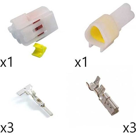 Kit connettore furukawa 090 maschio femmina 3 vie