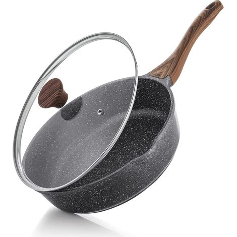 Granite Non-Stick Frying Pan, 26 cm, Suitable for All Induction Hobs (1/5)
