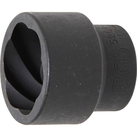 BGS – Inserto per chiave a bussola speciale/estrattore per viti 20 x 36 mm, 1 pezzo, 5268 – 36