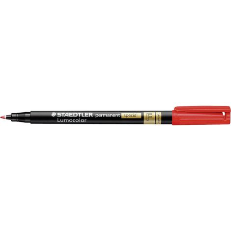 Staedtler Lumocolor permanent special F 319 F-2 Permanentmarker Rot wasserfest: Ja (1/5)