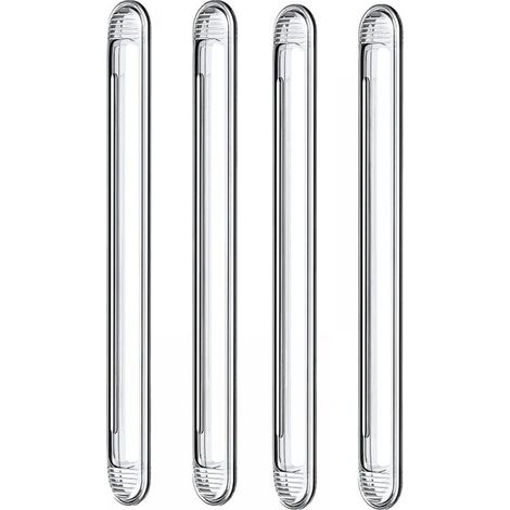Transparente Silikonpuffer für Schranktüren, Autotüren, Schubladen, Duschtüren, Toilettensitze (4 lang) (1/4)