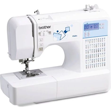 Brother FS60X Máquina de coser blanca polivalente