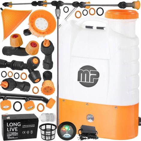 Pulvérisateur electrique Dorsal À Batterie 16 L Pour Jardin